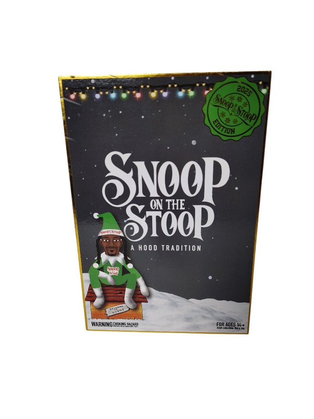 Snoop On The Stoop 2025 Edition Collectible Elf Figurine In Box